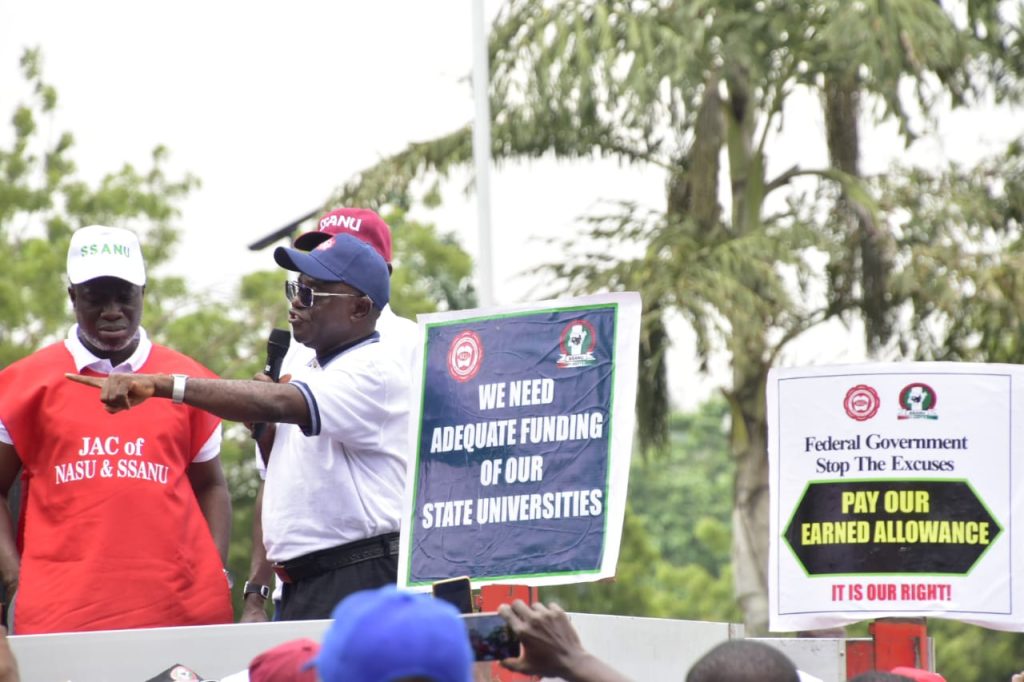 Universities Nationwide Shut Down as SSANU, NASU Protest Unpaid Salaries